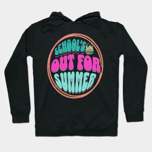 Out For Summer, Hello Summer Funny Surfer Riding Surf Surfing Lover Gifts Hoodie